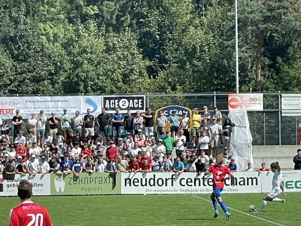 SC Cham-FCZ im Schweizer Cup 2022